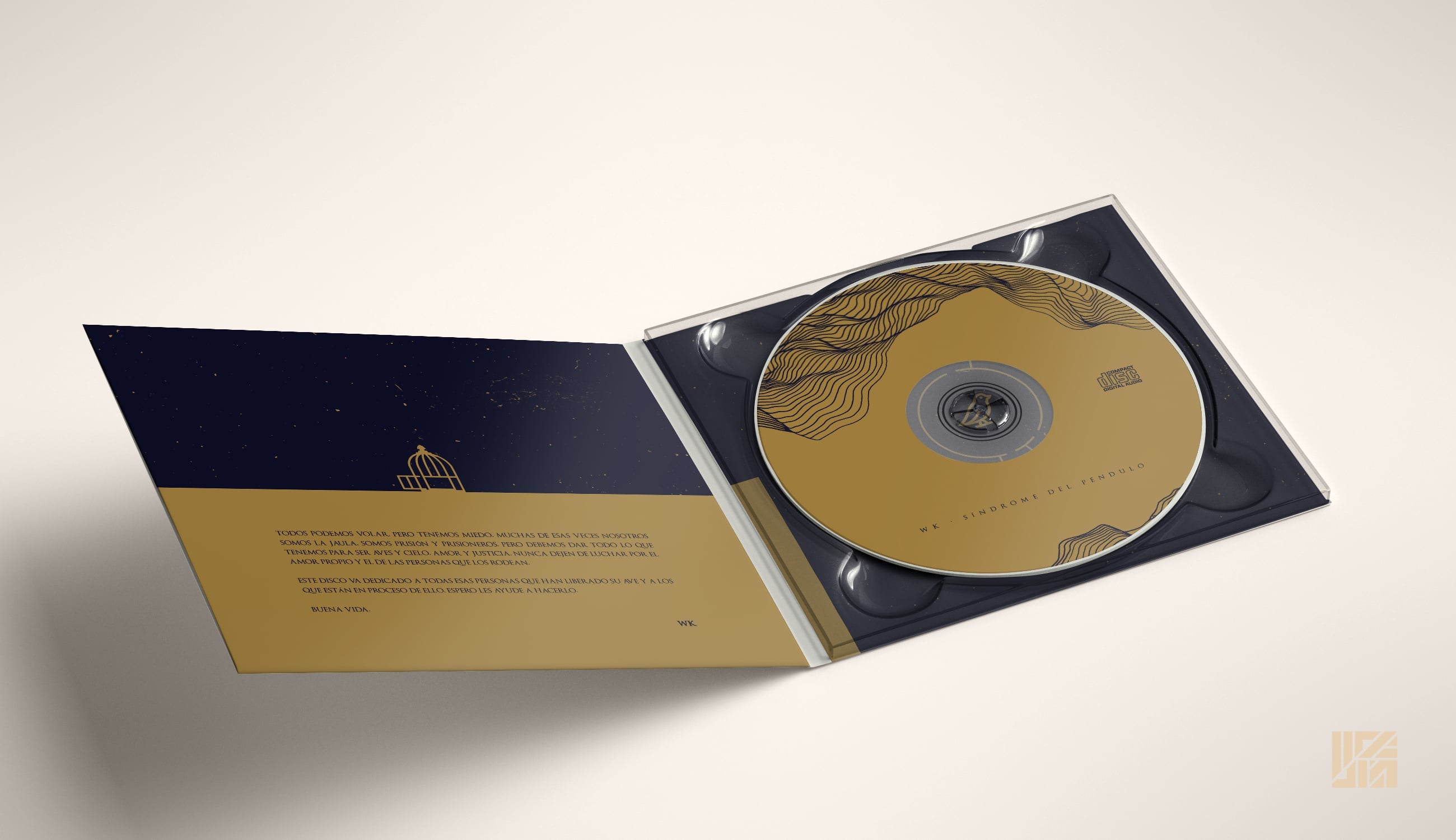 CD ORIGINAL DIGIPACK — Sindrome del Pendulo