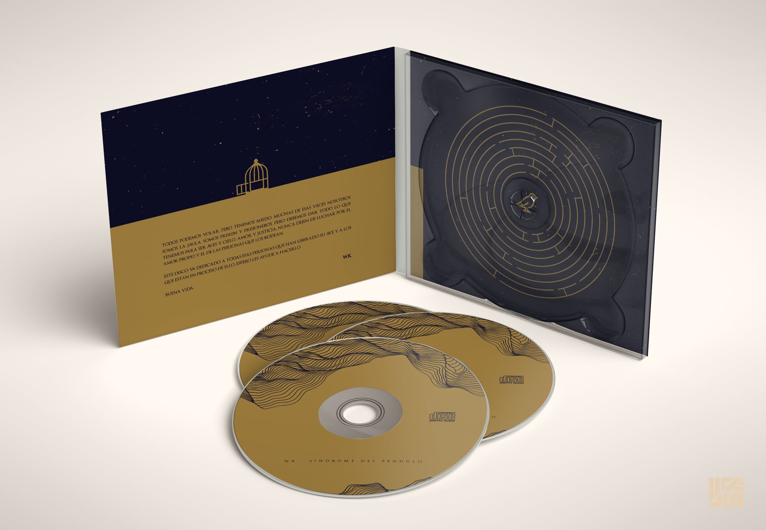 CD ORIGINAL DIGIPACK — Sindrome del Pendulo